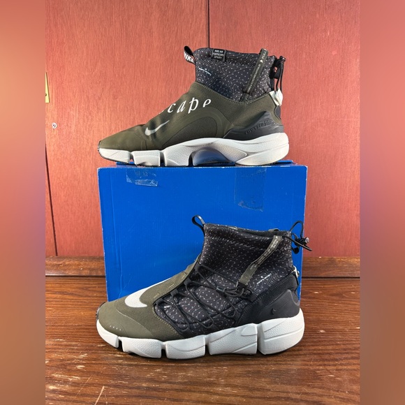 Nike Other - Nike Air Footscape Utility Mid Shoes Mens Size US 12  Khaki Cargo 924455-001